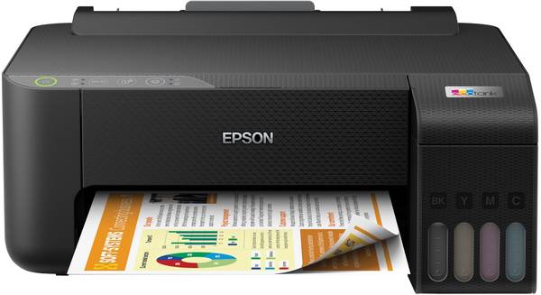 Epson EcoTank L1250 Single Function WiFi Color Ink Tank Printer (Color Page Cost: 24 Paise | Black Page Cost: 9 Paise)