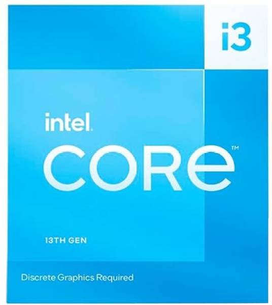 Intel i3-13100F 3.4 GHz LGA1700 Socket 4 Cores Desktop Processor
