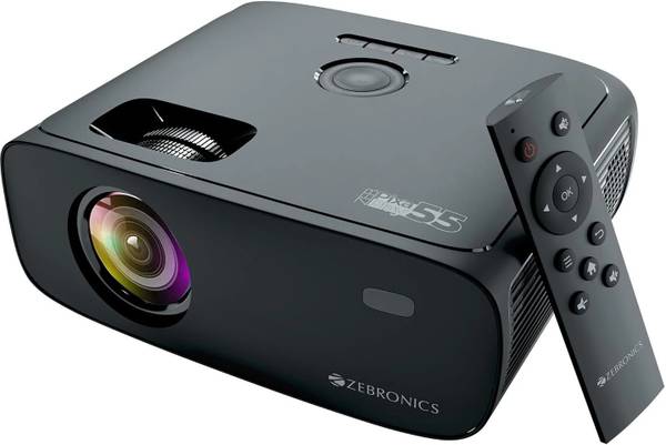 ZEBRONICS ZEB-MLP 3 PIXAPLAY 55 (8000 lm / Wireless / Remote Controller) Portable Projector