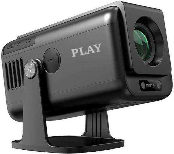 PLAY Smart Android 13 1+8G 5G WiFi BT 15k Lm 4k 8k 180 degree Rotation (25000 lm / 2 Speaker / Wireless / Remote Controller) Projector