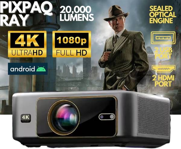 pixpaq RAY (200 lm) Portable Projector