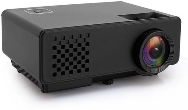 Punnkk Mini LED Video Projector (1500 lm) Portable Projector
