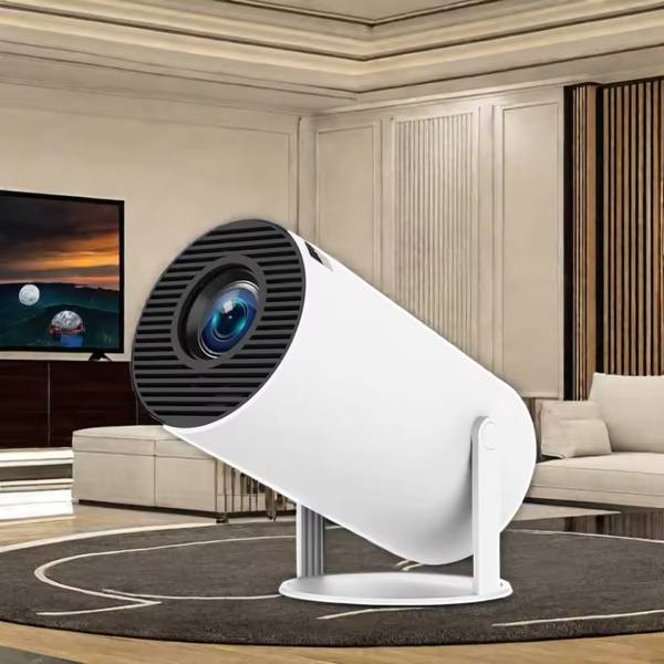Cubonic HY-300 Projector YouTube Hotstar Netflix Apps, 720p Native, 150" Max Display (6900 lm / 1 Speaker / Wireless / Remote Controller) Portable Pro...