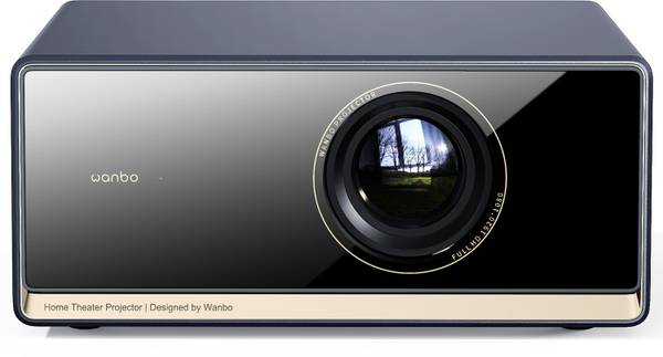 WANBO X5 Pro, Google Assistant, Android 11.0, Fully Automatic, 1080P Native (14000 lm / 2 Speaker / Wireless / Remote Controller) Projector