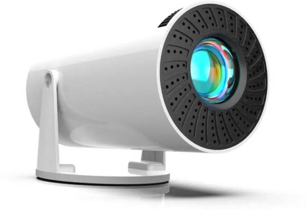 GiftNow ULTRA HD 1GB/8GB Android 12.0 Projector 2.4G/5G/BT4.1 180 Rotation Keystone (600 lm / 1 Speaker / Remote Controller) Portable Projector