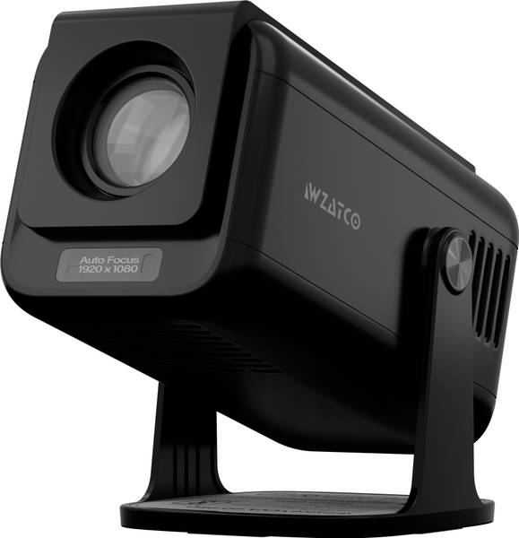 WZATCO Yuva Go Pro Automatic, Native 1080P, 4K HDR Support, HDMI ARC (12500 lm / 1 Speaker / Wireless / Remote Controller) Projector