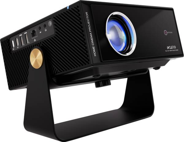 WZATCO Yuva Blaze (12500 lm / 1 Speaker / Wireless / Remote Controller) Portable Projector