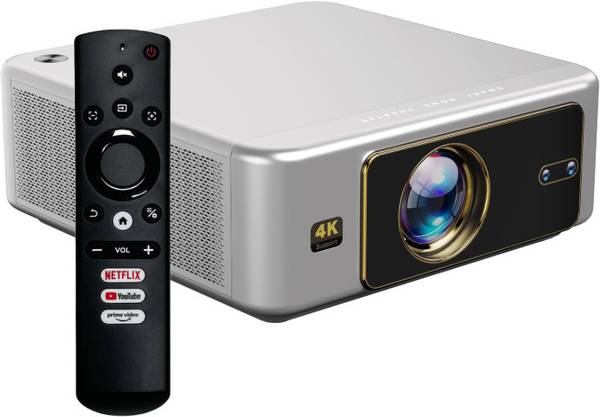 Toptro 4K HDR10/HLG, NetFlix 30000L HDMI ARC Quadra Projector 4K Ultra HD True Support (30000 lm / Wireless / Remote Controller) Portable Projector