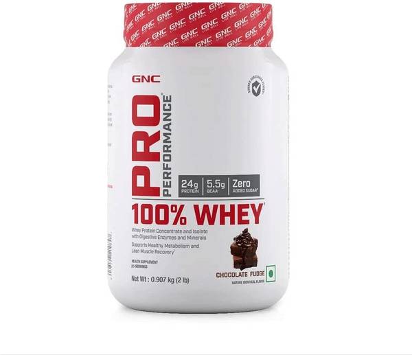 GNC PRO PERFORMANCE WHEY 1KG (CHOCOLATE FUDGE) Whey Protein