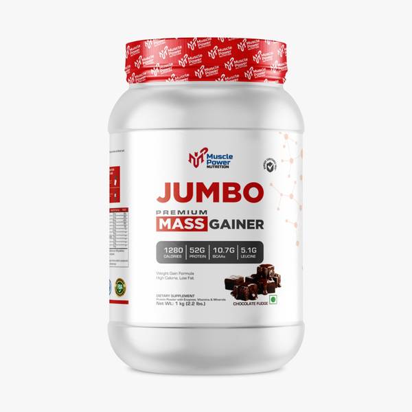 MUSCLE POWER JUMBO PREMIUM MASS GAINER Weight Gainers/Mass Gainers