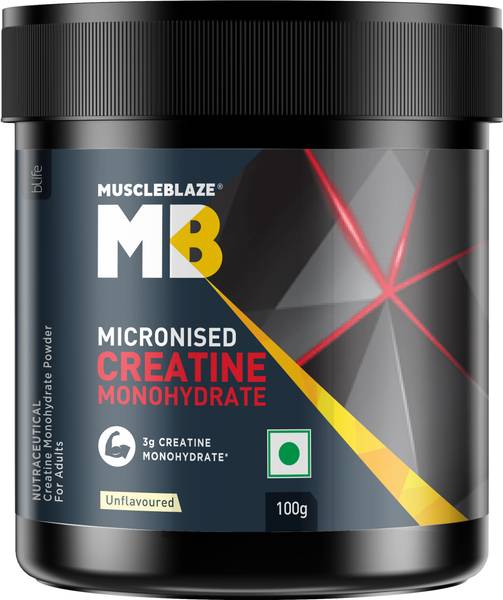 MUSCLEBLAZE Micronized Creatine Monohydrate Powder Creatine