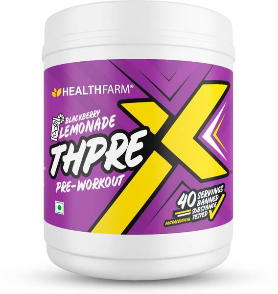 HEALTHFARM ThpreX Pre Workout , Get Increased Energy, Endurance & Strength Pre Workout