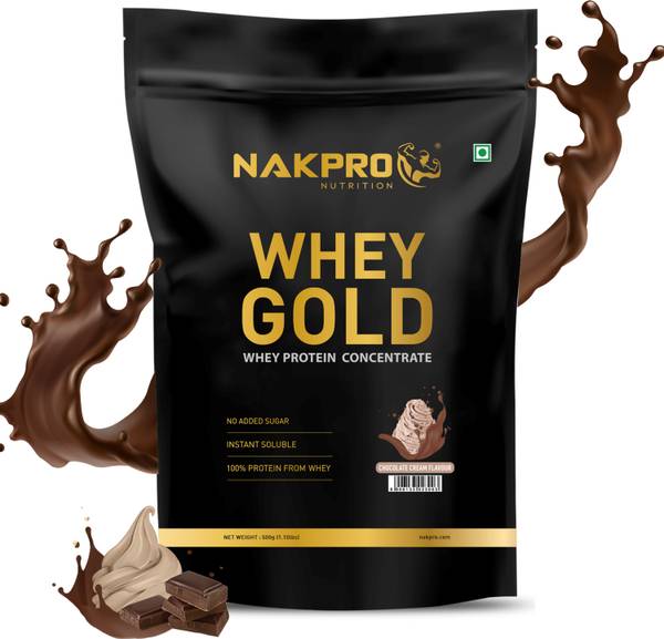 Nakpro GOLD 100% Whey Protein Concentrate Supplement Powder Whey Protein