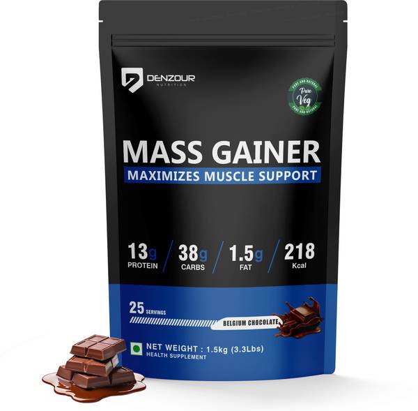 DENZOUR NUTRITION High Protein High Calorie Weight Gainers/Mass Gainers