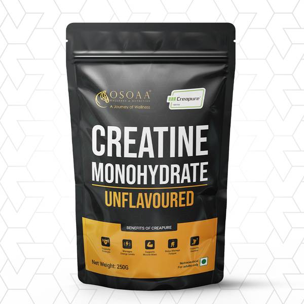 Osoaa German Certified Creapure Creatine Monohydrate Supplement for Muscle Building Creatine