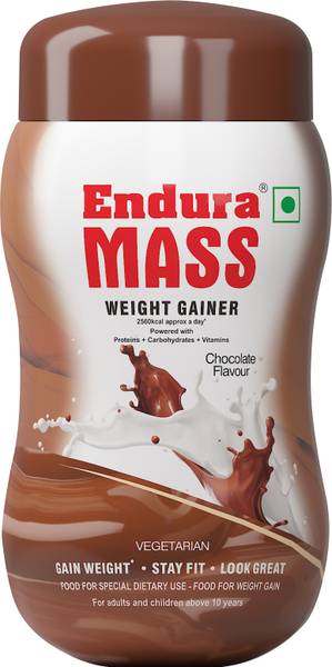 Endura Mass Weight Gainers/Mass Gainers  (500 g, Chocolate)