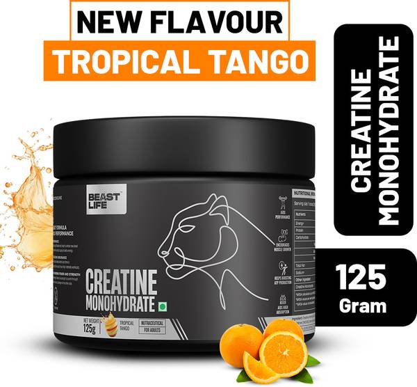 BeastLife Super Micronized Creatine Monohydrate | NABL Lab Tested | 100% Pure Creatine