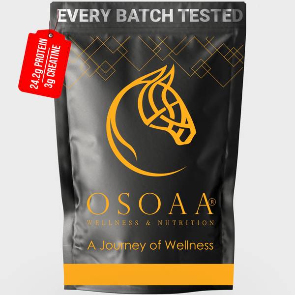 Osoaa Impact Whey Protein 1kg, 24g Protein & 3g Creatine Whey Protein