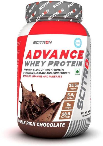Scitron ADVANCE WHEY PROTEIN 1KG (DOUBLE RICH CHOCOLATE) Whey Protein
