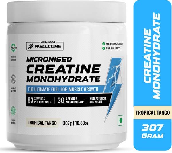 Wellcore Micronised Creatine Monohydrate | Lab Tested | Enhanced Absorption | 100% Pure Creatine