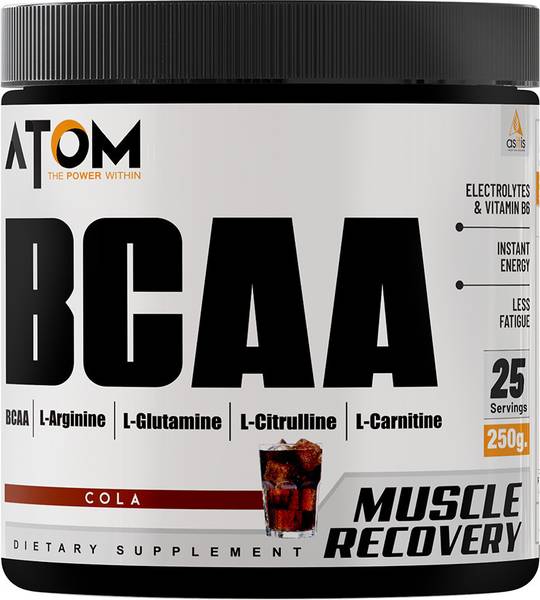 AS-IT-IS Nutrition BCAA 250g with L-arginine, L-Carnitine, L-Citrulline Cola Flavor BCAA