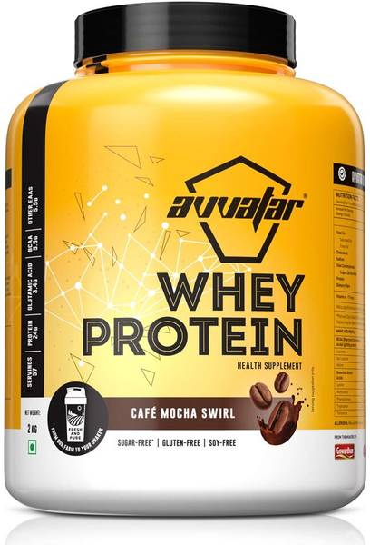 Avvatar whey protein 2 Kg Cafe Mocha Swirl Whey Protein