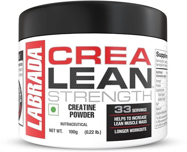 Labrada nutrition CreaLean Powder | 3g Creatine Monohydrate 100 gm Creatine