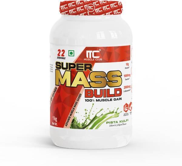 Muscle Club Super Mass Build - Advanced Muscle Mass Gainer Weight Gainers/Mass Gainers