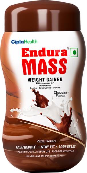 Endura Chocolate 550 Grams Weight Gainers/Mass Gainers
