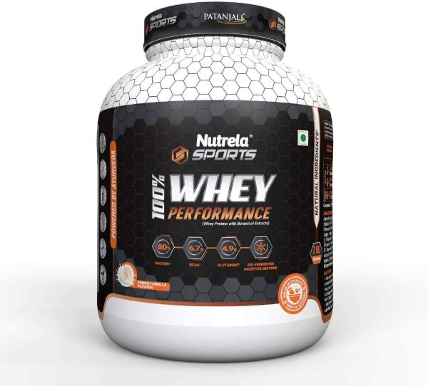 NUTRELA Sports 100% Whey Performance Protein Supplement Whey Protein