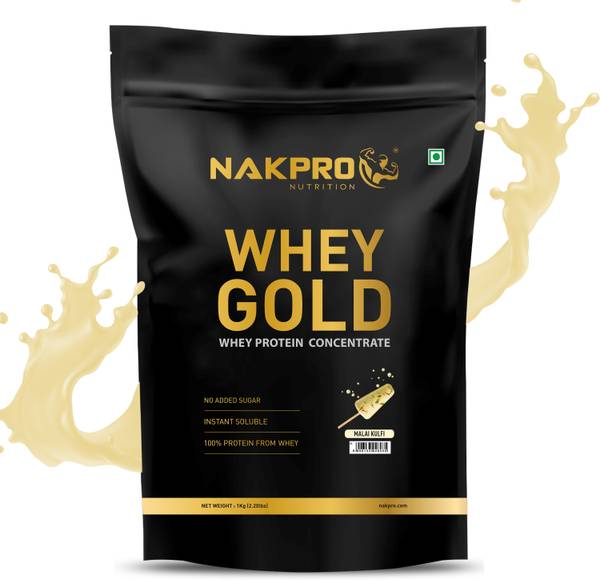 Nakpro GOLD 100% Whey Protein Concentrate Supplement Powder Whey Protein