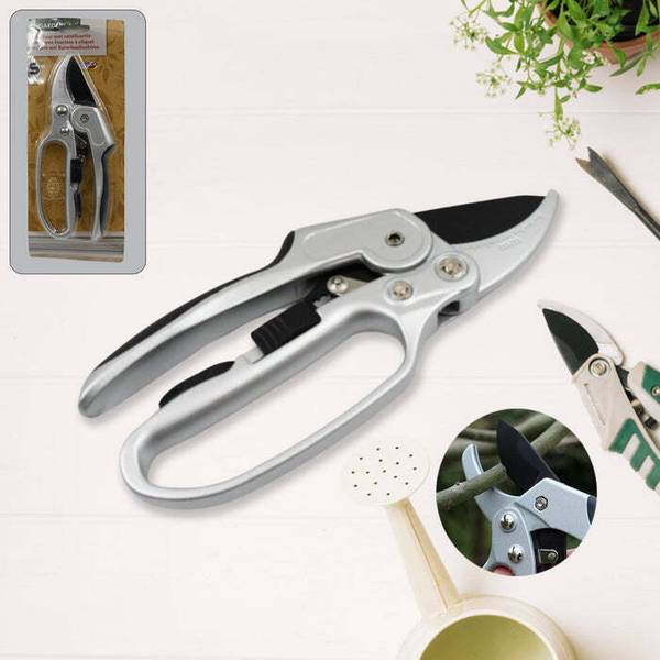 DeoDap Gardening Scissor |garden Shears With Safe Lock Button | Branch Trimmer (1pcs) Gardening Scissor | Garden Shears With Safe Lock Button | 20 Cm ...