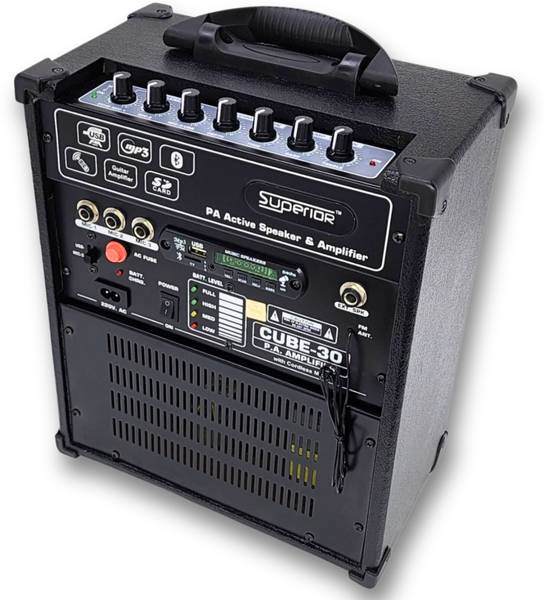 Superior C-28 Portable Musical Amplifier|Cube Amplifier|Karaoke|Bluetooth | C-28 Indoor, Outdoor PA System