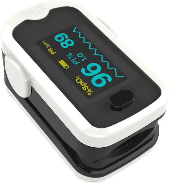 Dr Trust USA Digital Fingertip Meter 217 With sp02, PR, PI, Oxygen Saturation Heart Rate Pulse Oximeter