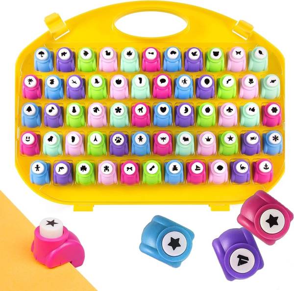 KRAFTMASTERS 5pcs Craft Hole Punch Shapes Set,Paper Puncher for Kids  Punches & Punching Machines - Price History