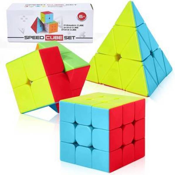 Toys R Us Universe of Imagination Soft Corner Rubik Cube Combo 2x2 3x3 Puzzle Toy Increase Your Child Curiosity