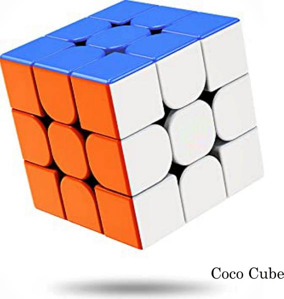 CNA High Speed Coco Cube Sticker less Smooth Turning 3x3x3 Speed Cube for Kids Adult