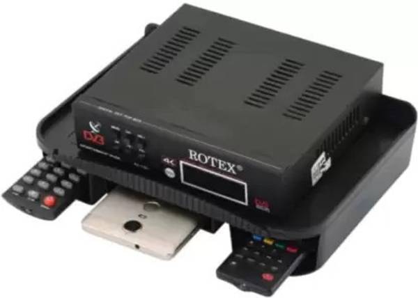 Flipkart SmartBuy Wall Mount Stand Set top Box Stand Setup Box Shelves Remote Holder Pack of 1 Plastic Wall Shelf