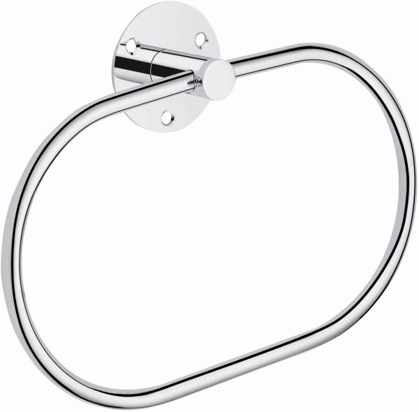 GLOXY by GLOXY Stainless Steel Towel Ring for Bathroom/Wash Basin/Napkin-Towel Hanger Steel Towel Holder