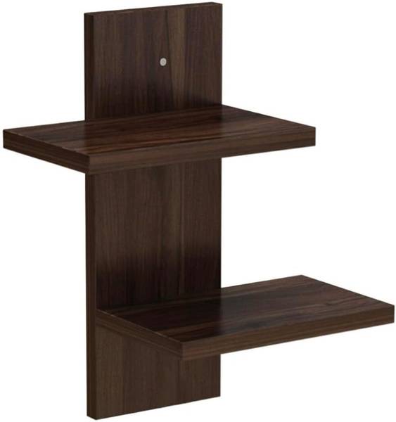 Flux Wall Mounted Shelves for Home Decor Floating Book Rack Plant Stand Particle Board Wall Shelf