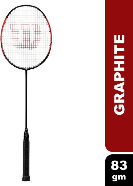 WILSON Badminton Racket Blaze 270 Btmn Bk/Rd 2 Black, Red Strung Badminton Racquet