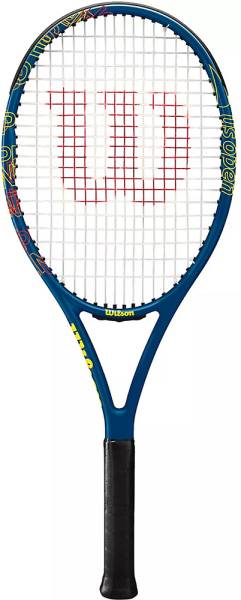 WILSON US OPEN - 2024 Model- GS 105-4 3/8 Blue Strung Tennis Racquet