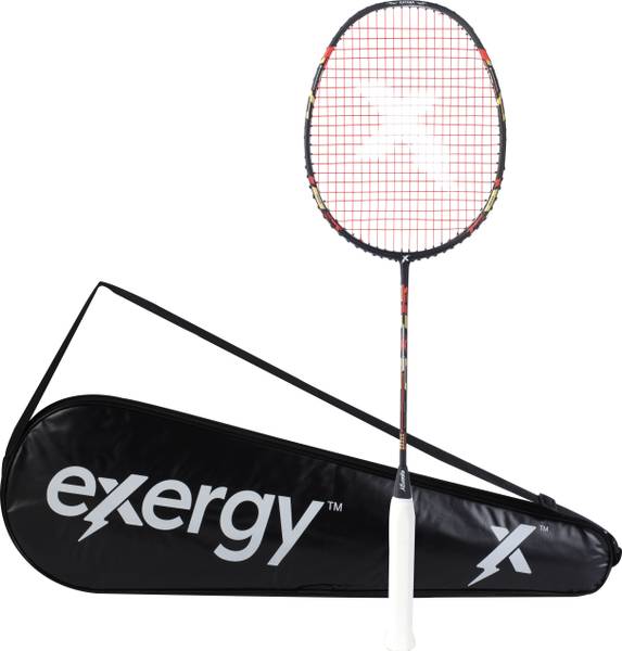 Exergy Katana Black Strung Badminton Racquet