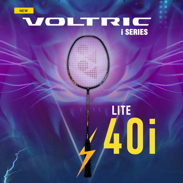 YONEX Voltric Lite 40i Orange Strung Badminton Racquet
