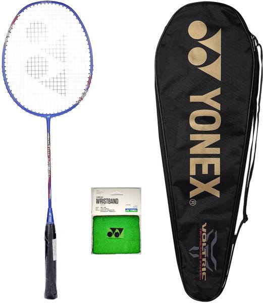 YONEX Voltric Lite 35i With Wrist Band Blue Strung Badminton Racquet