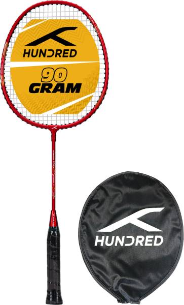 Hundred POWERTEK 200 JR Red Strung Badminton Racquet