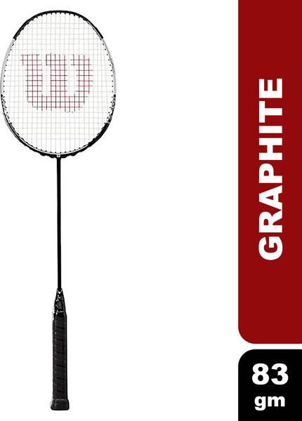 WILSON Badminton Rakcets Blaze 170 Btm N Bk/Gy 2 Black, Grey Strung Badminton Racquet