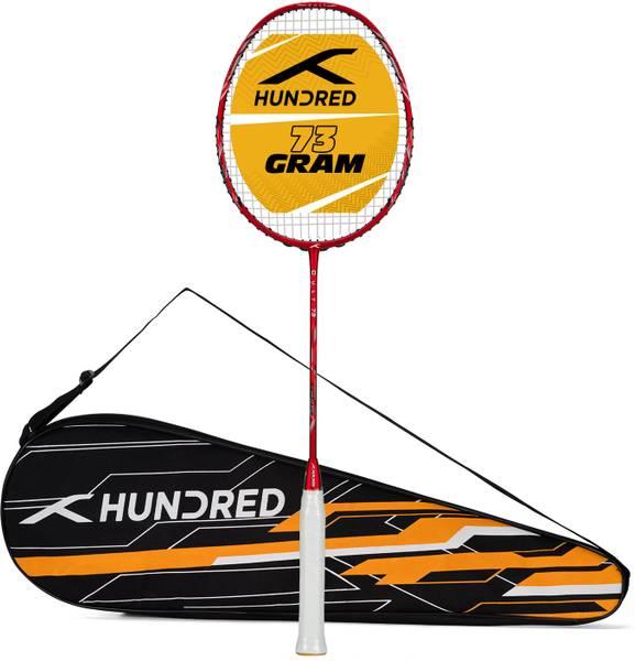 Hundred CULT 73 Red Strung Badminton Racquet