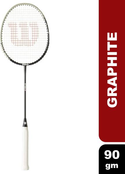 WILSON Badminton Rakcets Strike Btmn Rkt 2 Black Strung Badminton Racquet