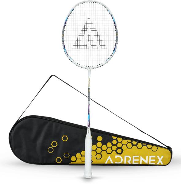 Adrenex by Flipkart AMPERE White Strung Badminton Racquet